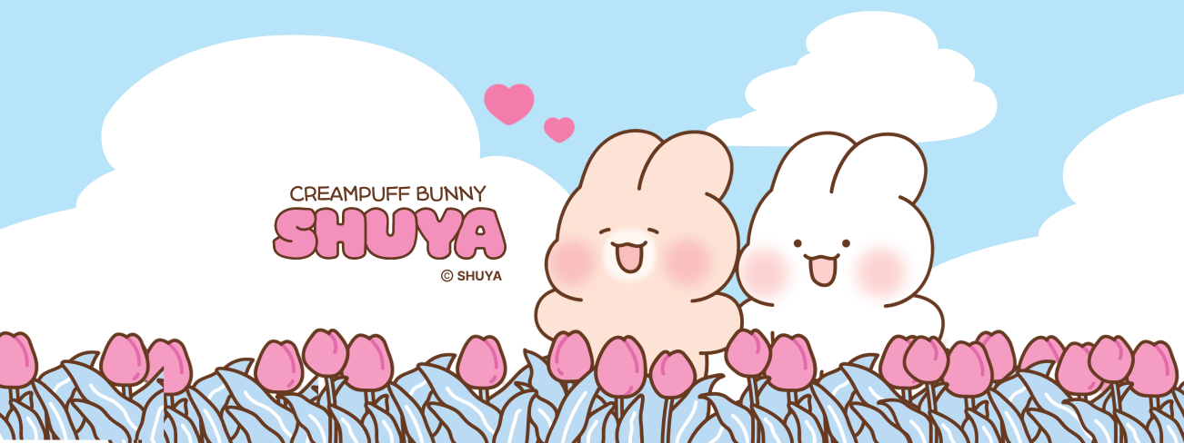 Meet SHUYA, your sweet creampuff bunny buddy!