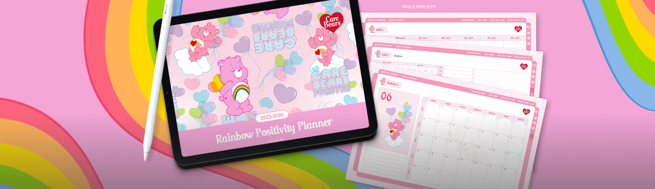 Stay Organized with Positivity & Color