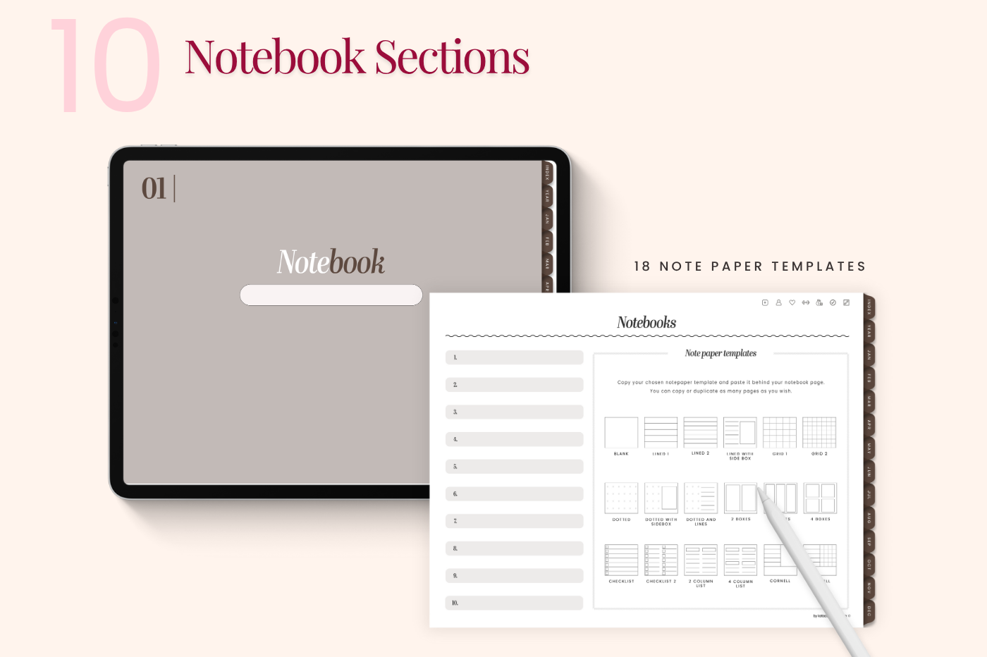 Goodnotes Marketplace Digital Notebooks, Planners & Covers