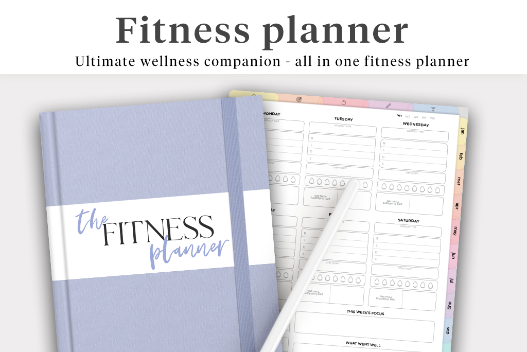 Fitness Planner by Million Dollar Habit