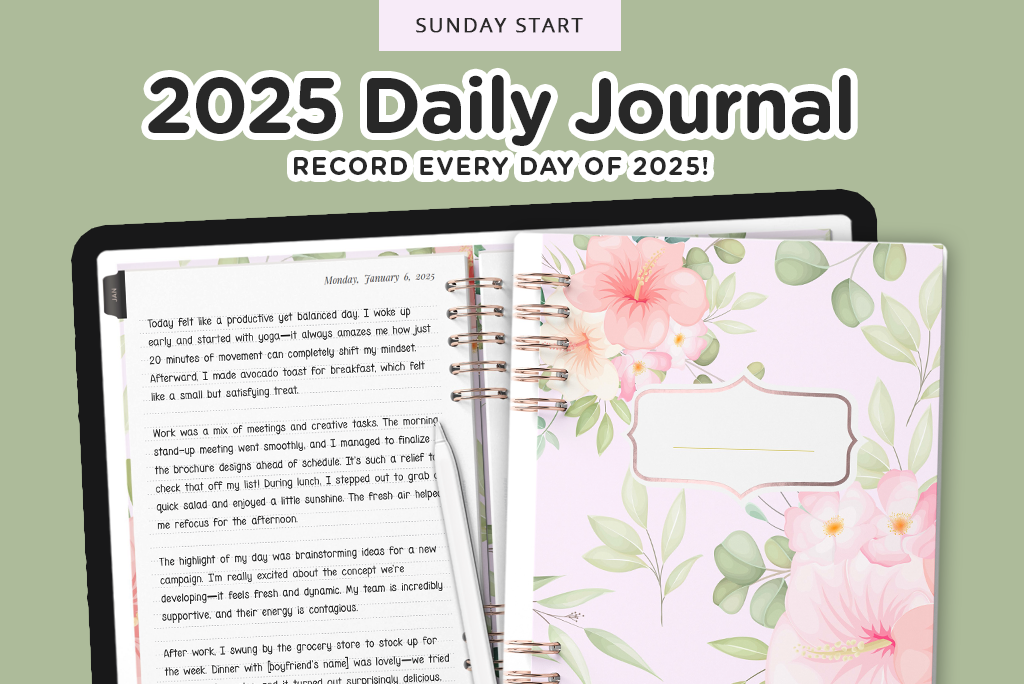 2025 Dagelijks Journal (Zondag)