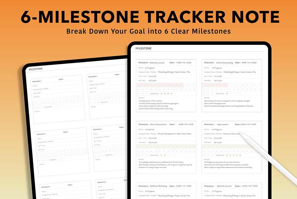 6-Milestone Tracker Note 6-Milestone Tracker Note