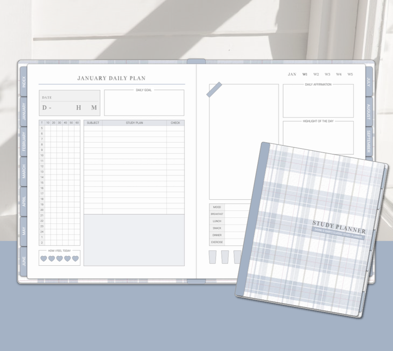 언데이트 클래식 스터디 플래너 (파랑)