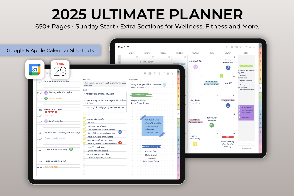 2025 Planeador Definitivo – Início ao Domingo