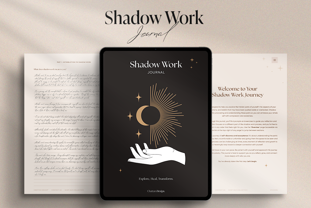 Shadow Work Journal by Chattan Design