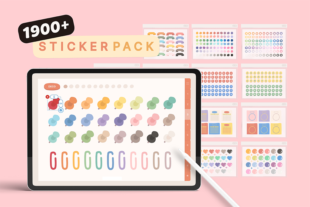 Essential 1900+ Sticker Pack