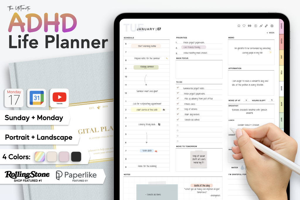 The Ultimate ADHD Life Planner