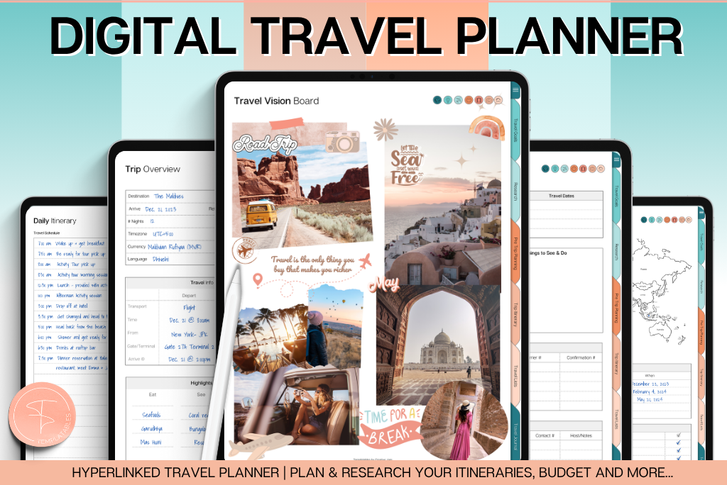 Digital Travel Planner - Summer vibes