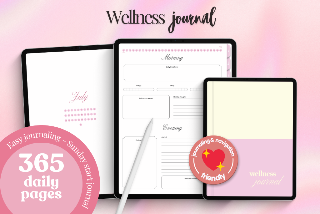 Wellness Journal (Pink)