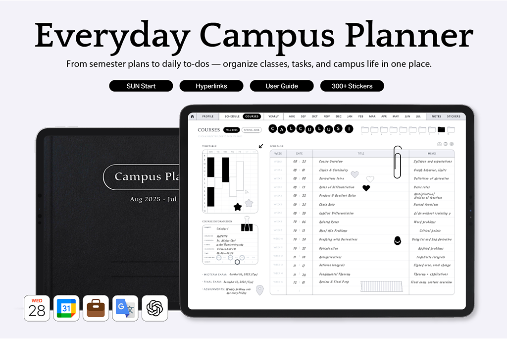 Everyday Campus Planner (ChatGPT Integration)
