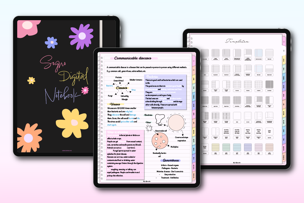 Carnet de notes Simple Blooming