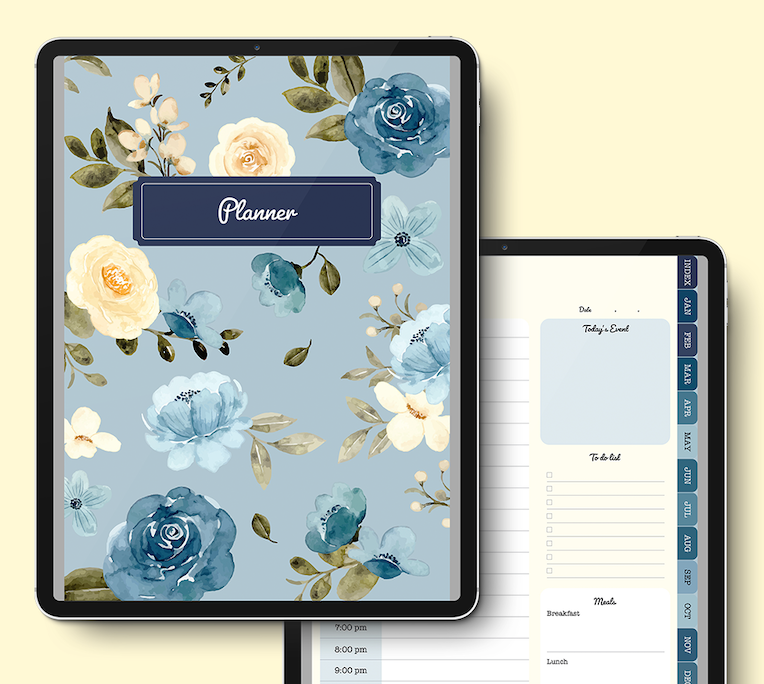 Blooming Floral Planner