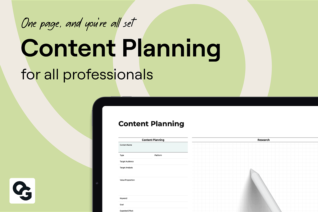 Content Planning