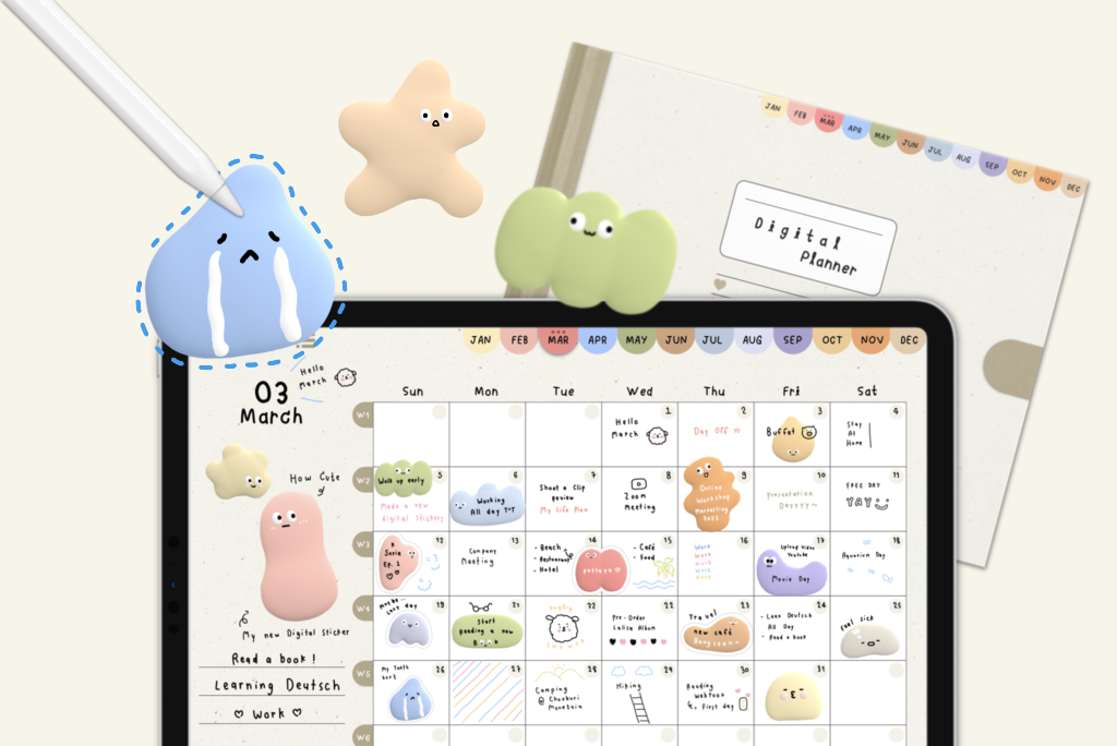 Baby Pudding Planner