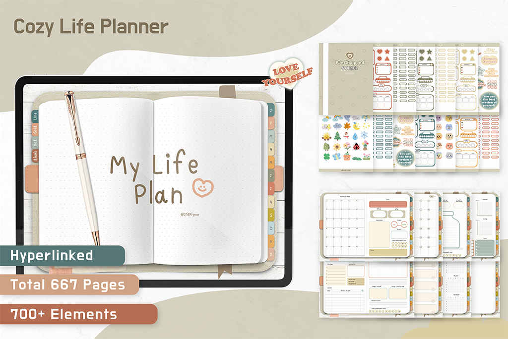 Planner della vita accogliente