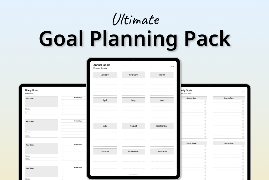 Goal Planning Pack