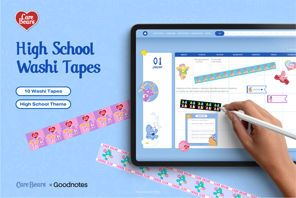 Care Bears Washi Tape <High School>