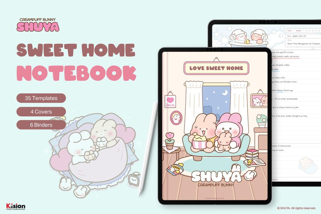 SHUYA & TOYA Notebook <Sweet Home>