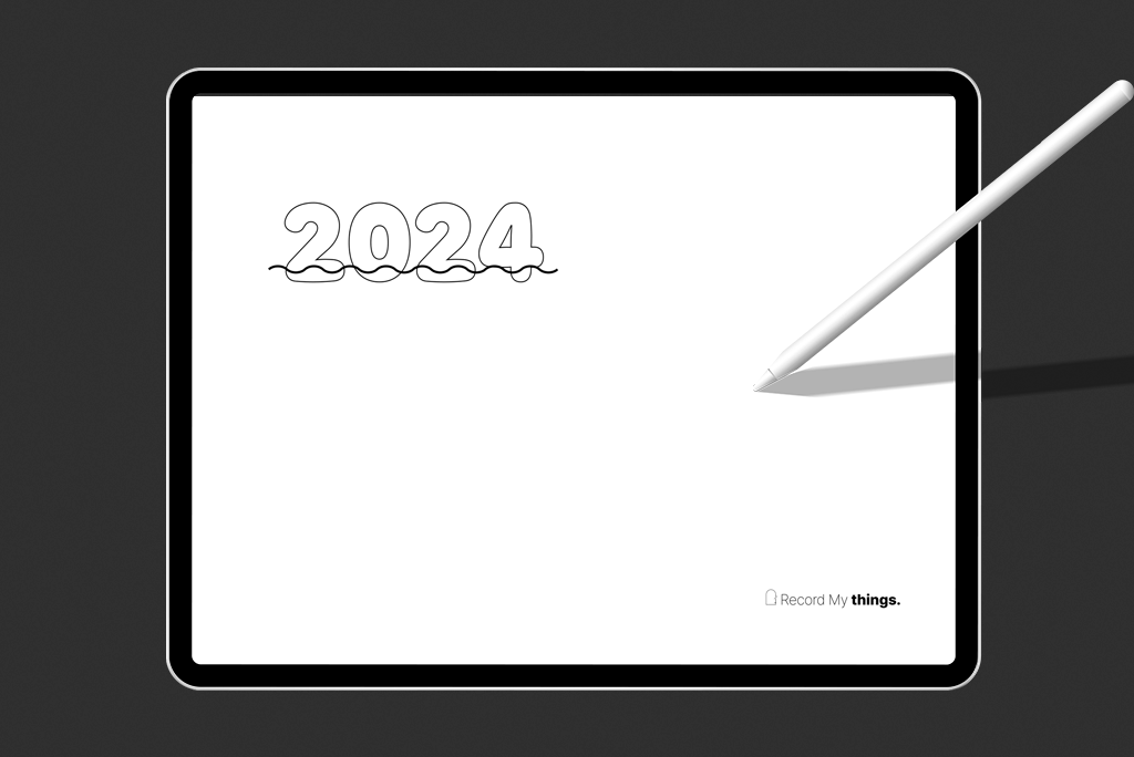 อนุทินซิมเปิลสำหรับปี 2024 (สีโมโนโครม)