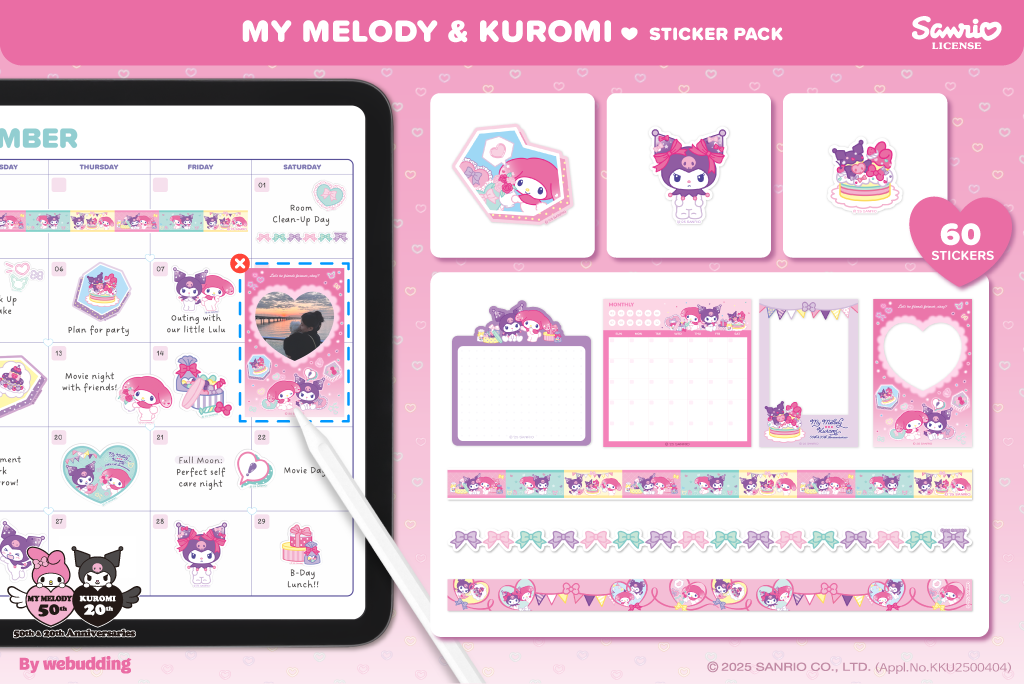 My Melody & Kuromi Sticker Pack <Special Edition>