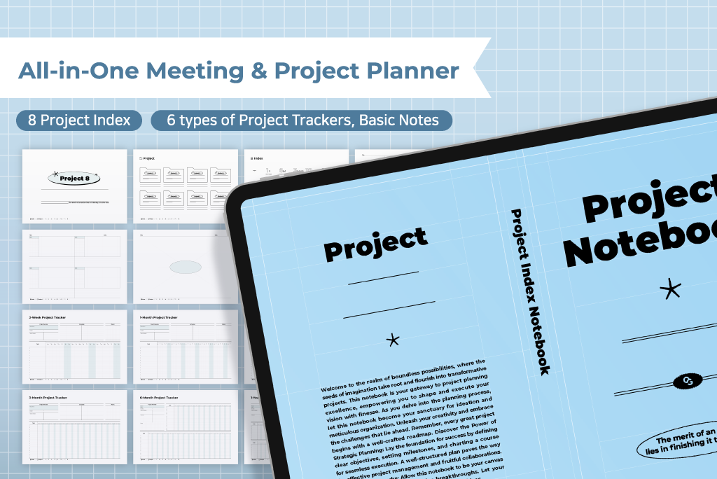 All-in-One Meeting & Project Planner