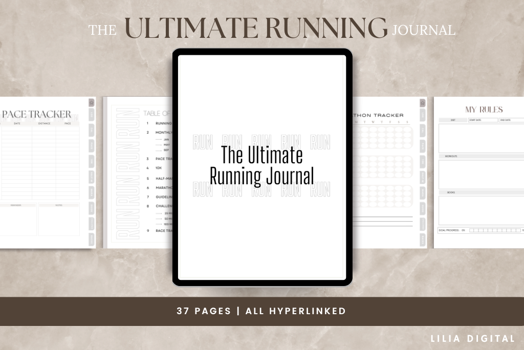 The Ultimate Running Journal