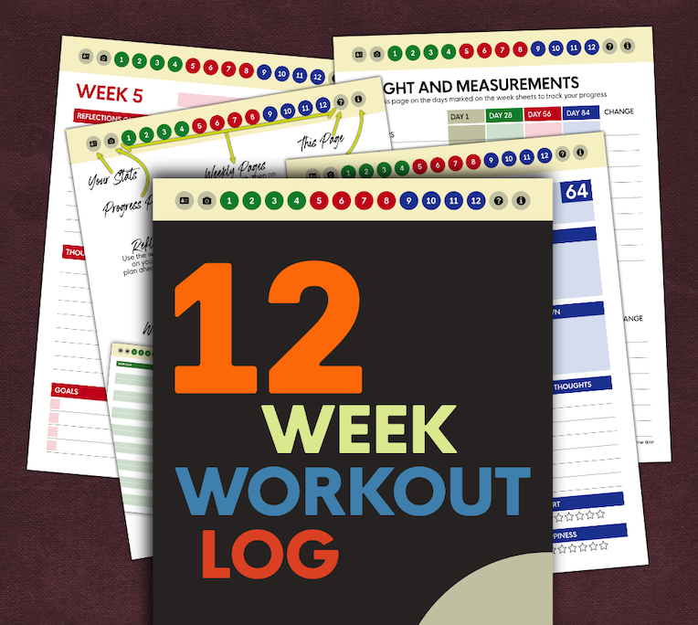 12 Week Feel Good Workout Log