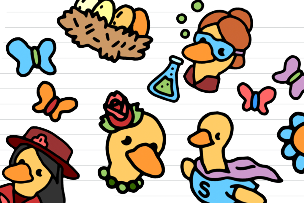 Doodleduck stickers