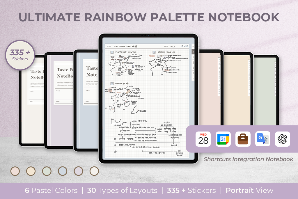 Ultimate Rainbow Palette Notebook (ChatGPT Integration)