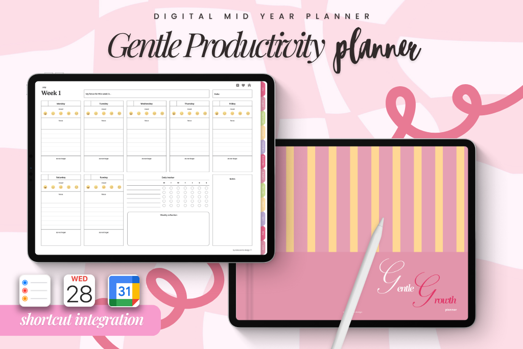 Gentle Productivity Planner (Monday) Gentle Productivity Planner (Monday)