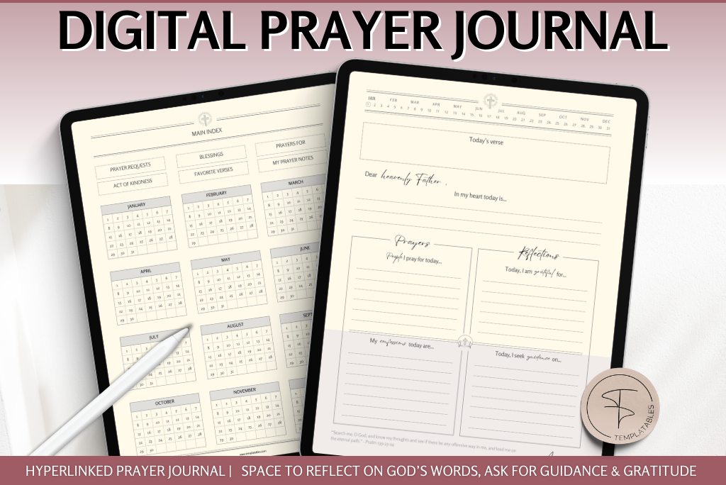 Digital Prayer Journal