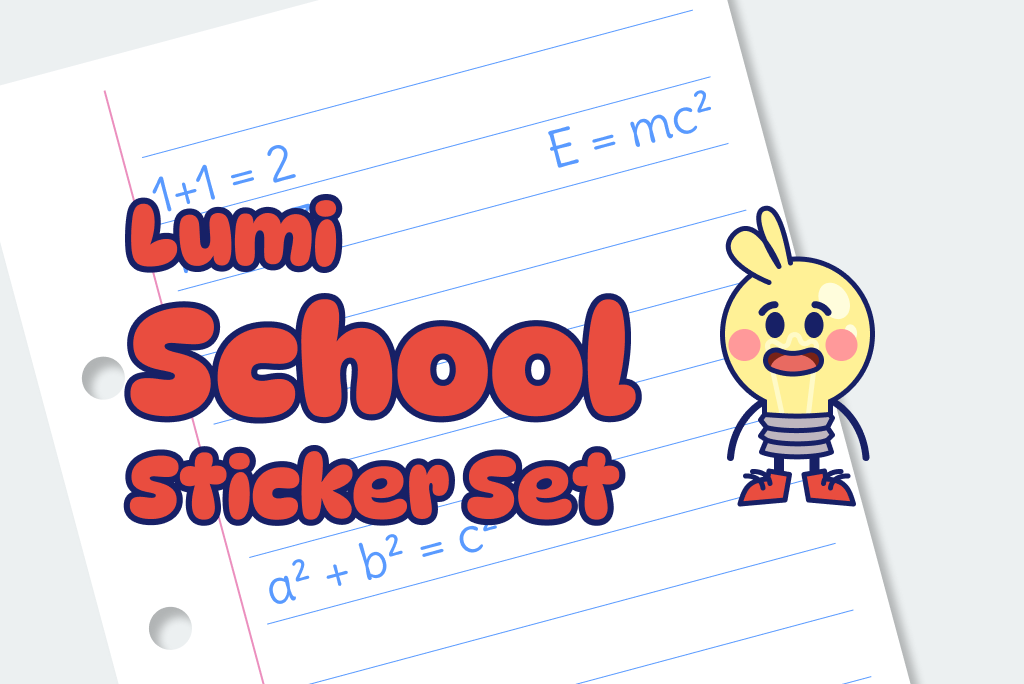Lumi – School Sticker Set