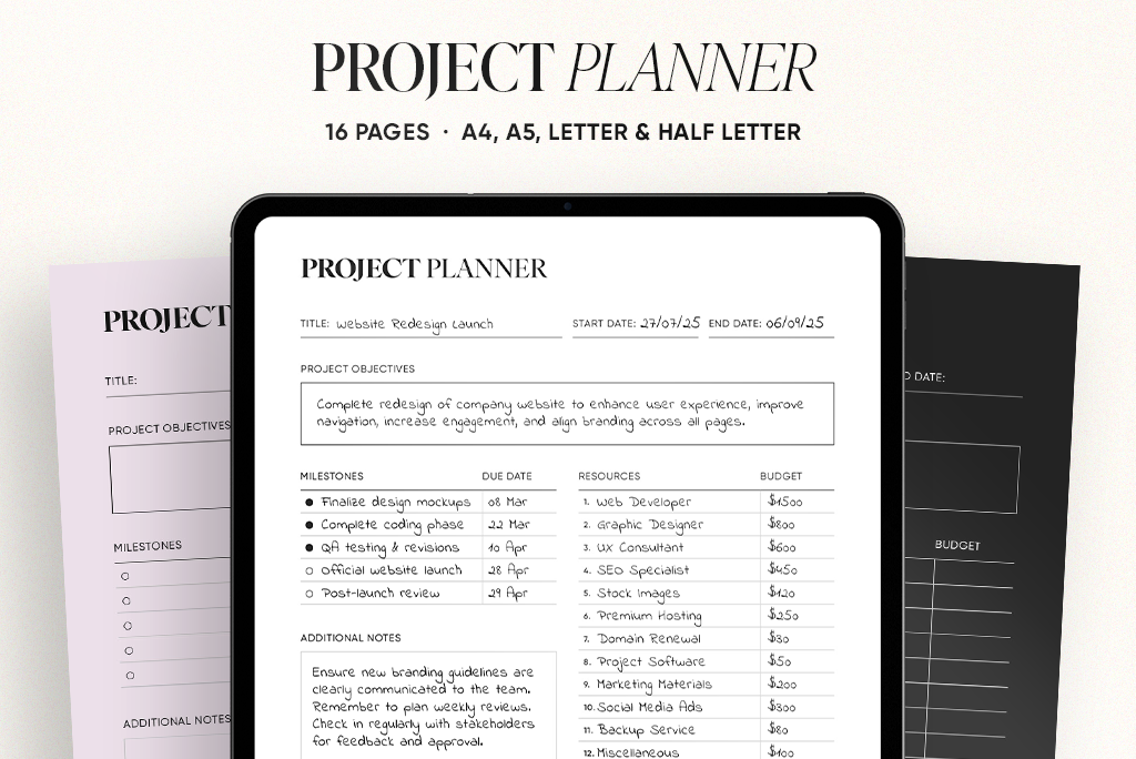 Projektplaner