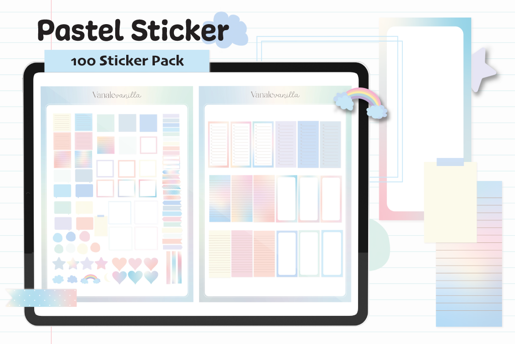 Notepad Decorative Stickers