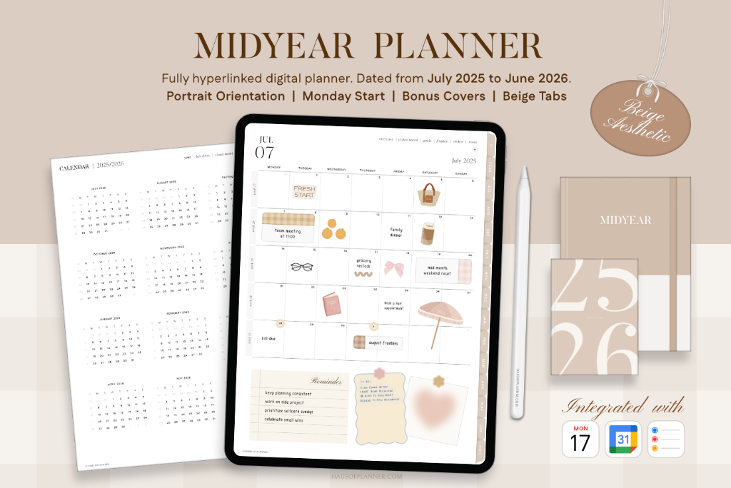 2025-26 Midyear Planner (Monday Start)