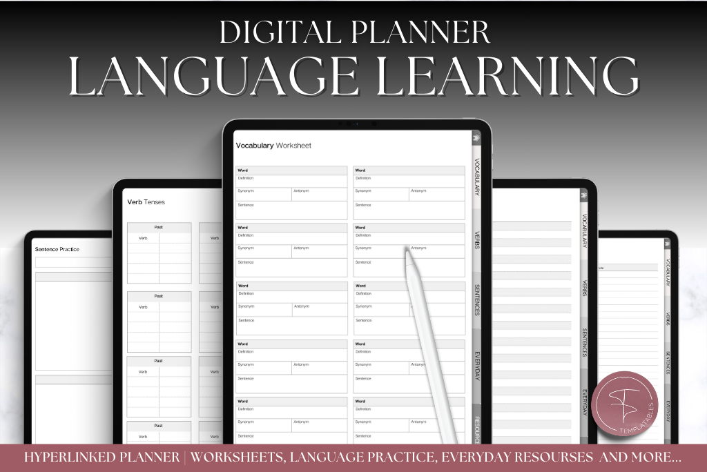 Digital Language Learning Planner