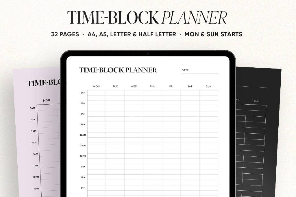 Time-Block Planner