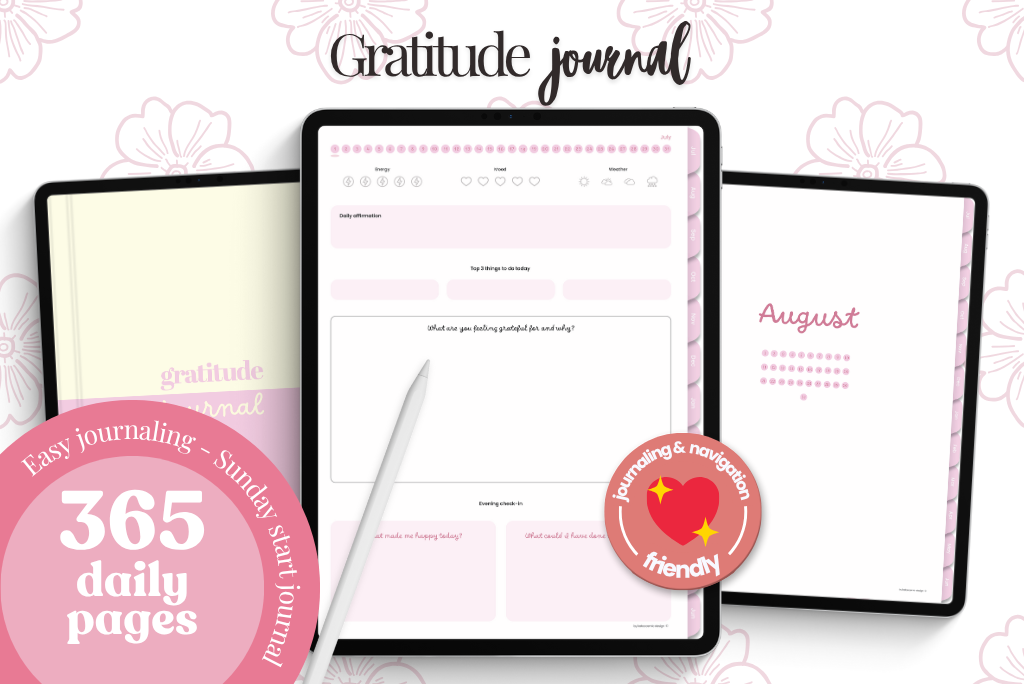 Gratitude Journal (Pink)
