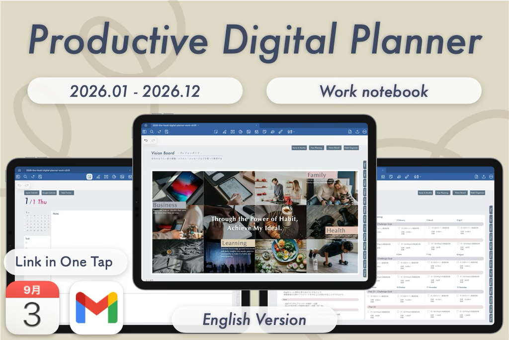 2026 Productivity Planner