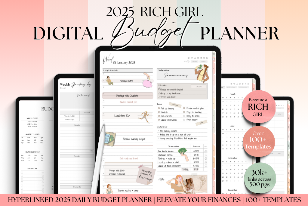 2025 Digital Budget Planner