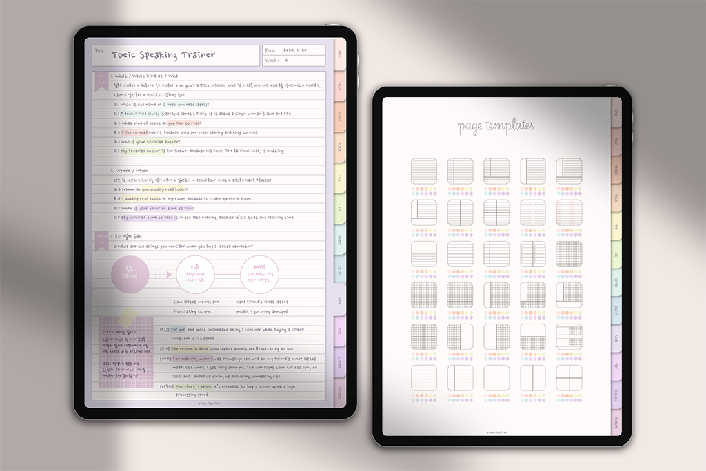 Regenbogen-Notizbuch (mit Aufkleber-Set)