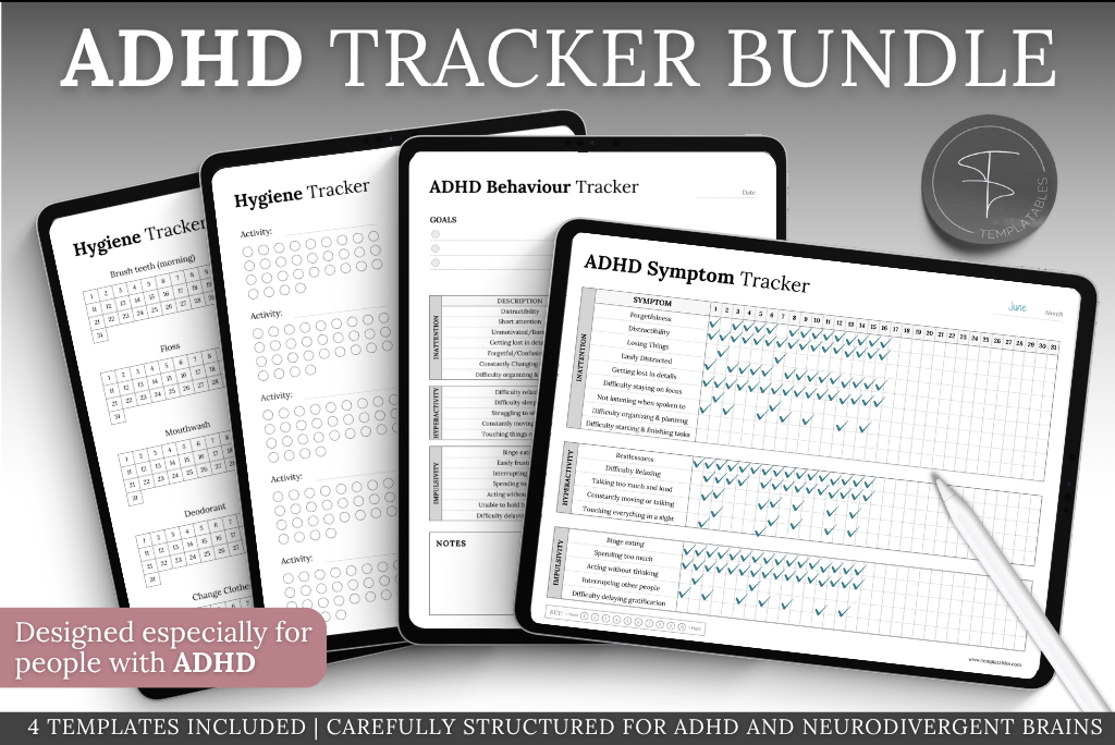 ADHD Tracker Templates