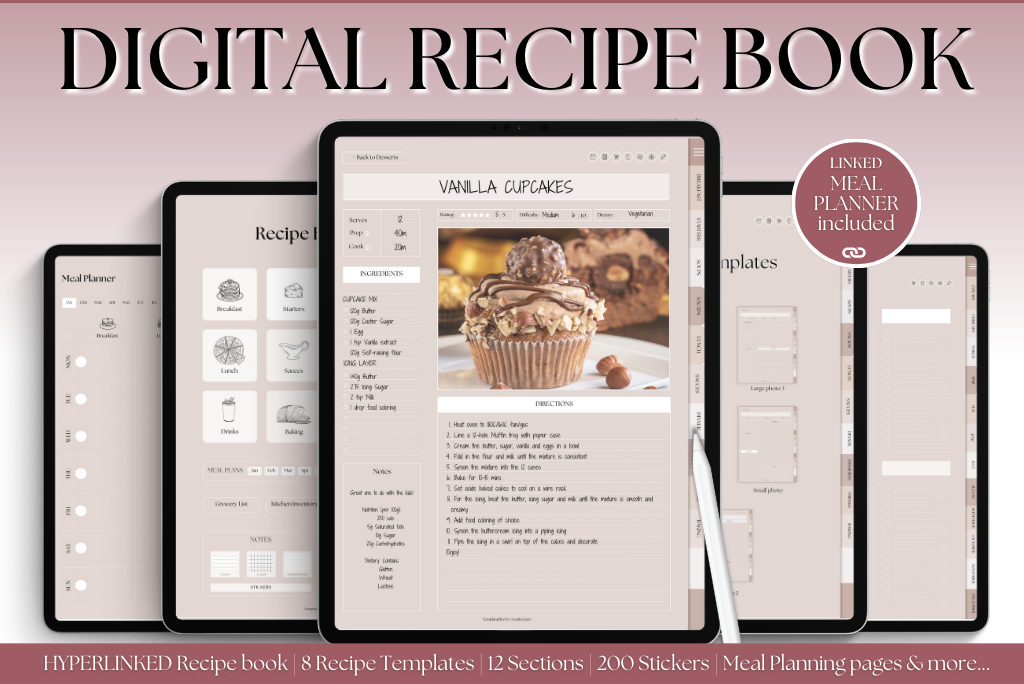 Digitales Rezeptbuch