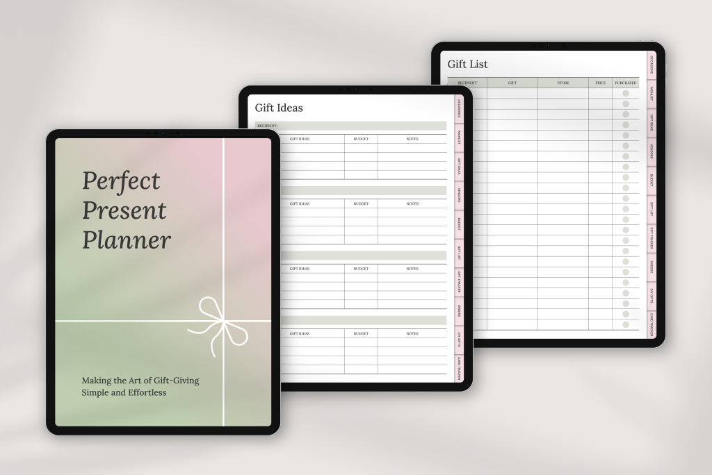 Planner Perfetto per i Regali