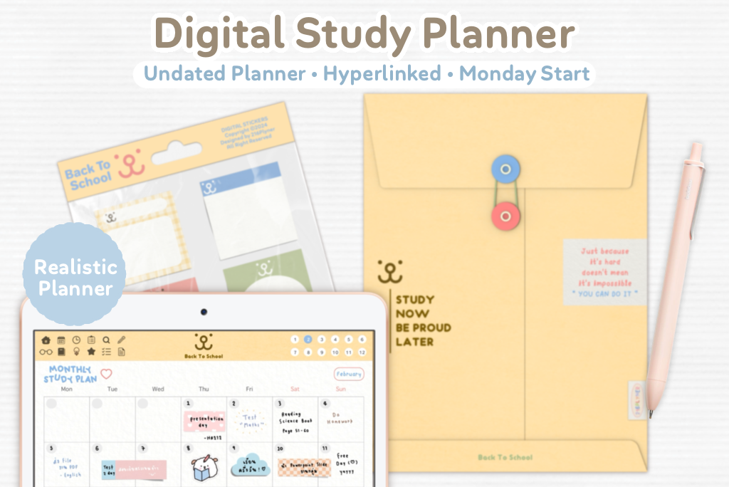 Planner di studio per il rientro a scuola