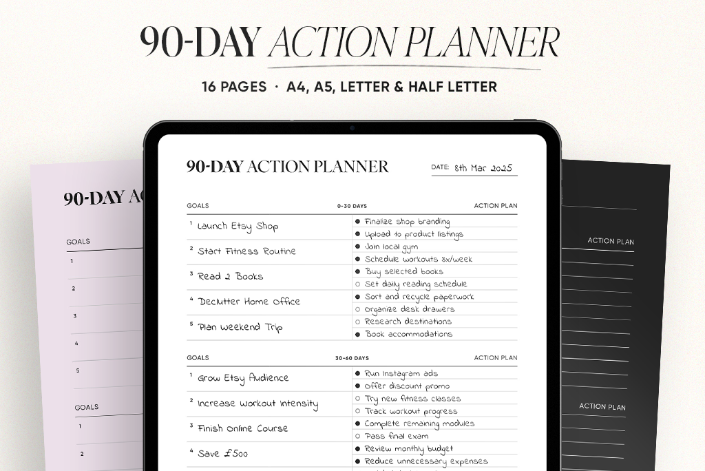 90-Day Action Planner