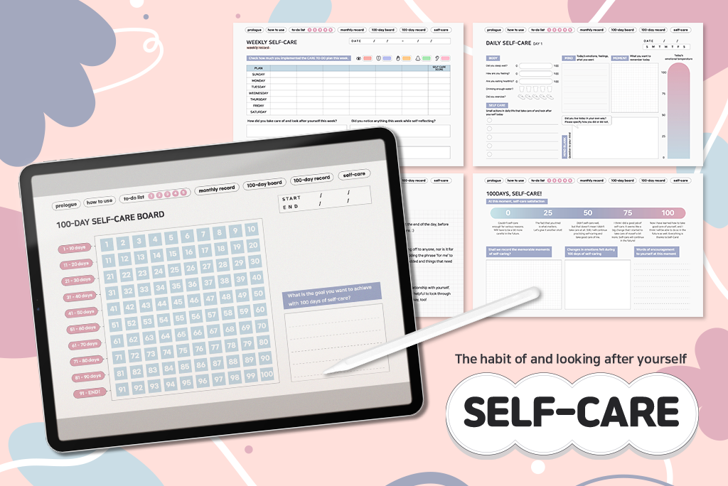 100-Day Self-Care Planner