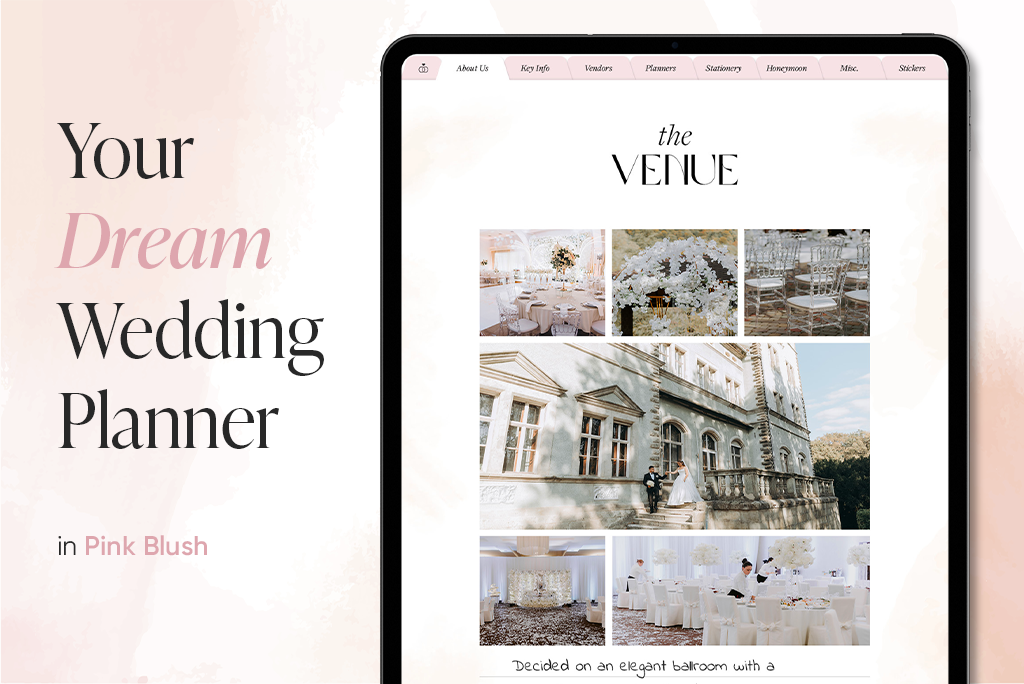 De weddingplanner van je dromen (Roze blush)