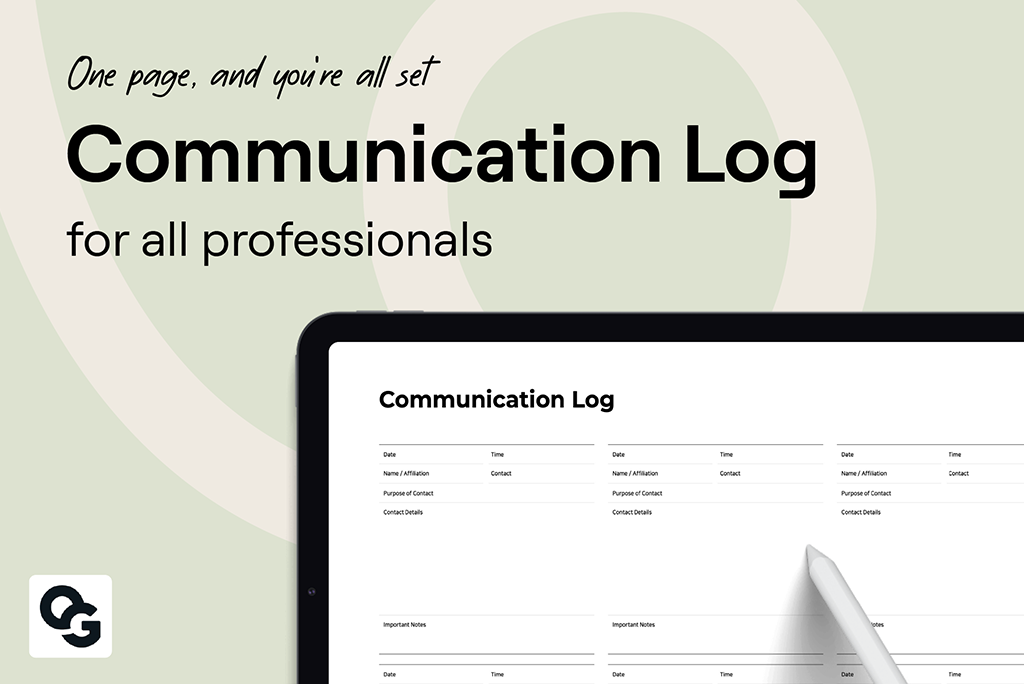 Communication Log