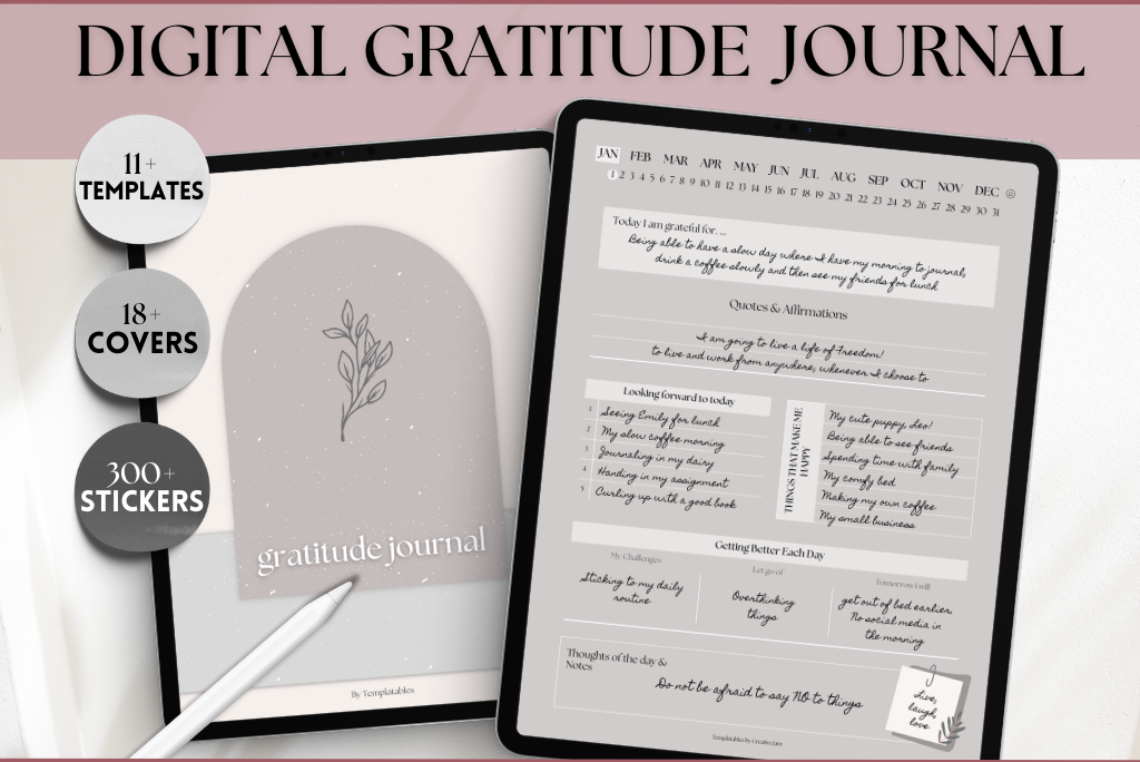 Digital Gratitude Journal